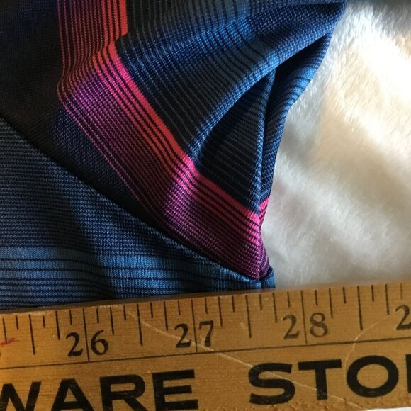 Ben Hogan Performance 3-Button Men's Golf Polo Sz XXXL Colorful Striped Lined - Picture 13 of 15